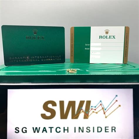 new rolex warranty card|rolex 5 year warranty.